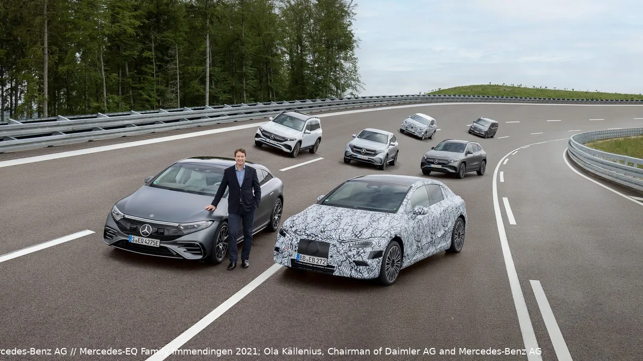 mercedes new electric cars