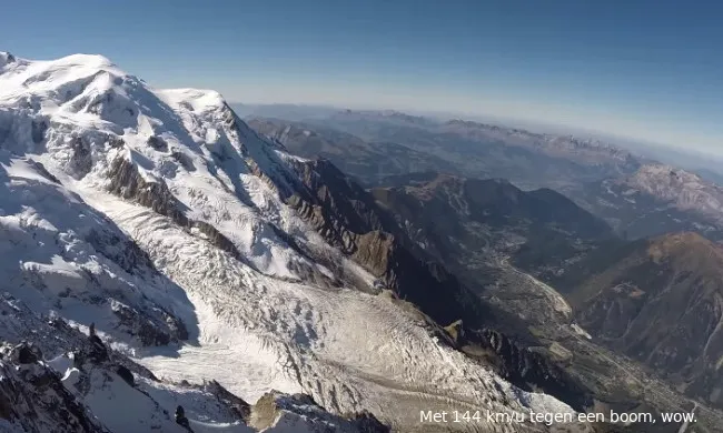 chamonix wingsuit crash eric dossantos
