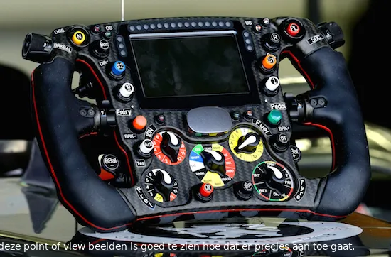 sauber c33 steering wheel