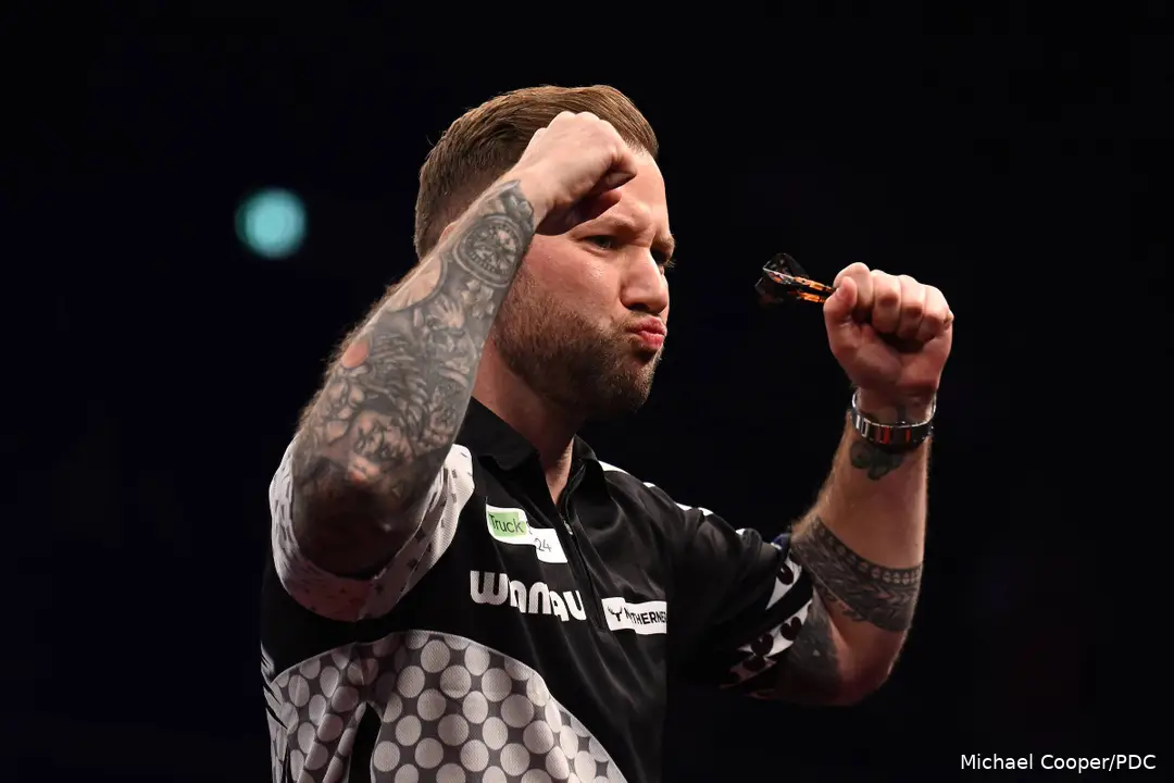 Danny Noppert defeated first-seeded Nathan Aspinall in the previous round