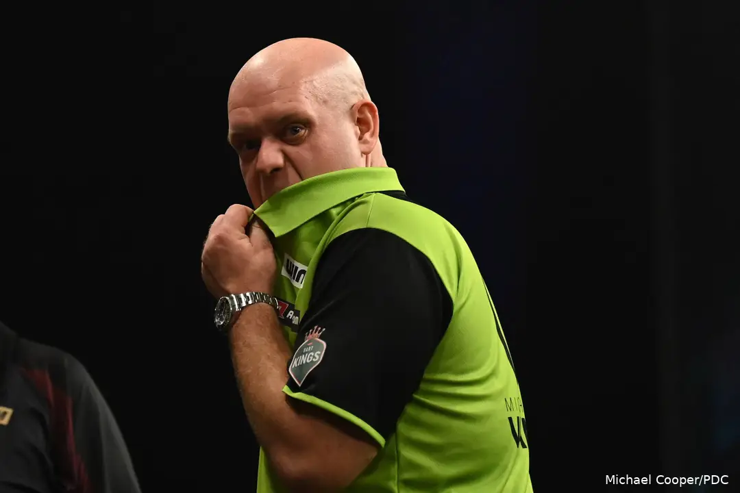 Michael van Gerwen erlebt eine schwierige Phase in seiner Karriere