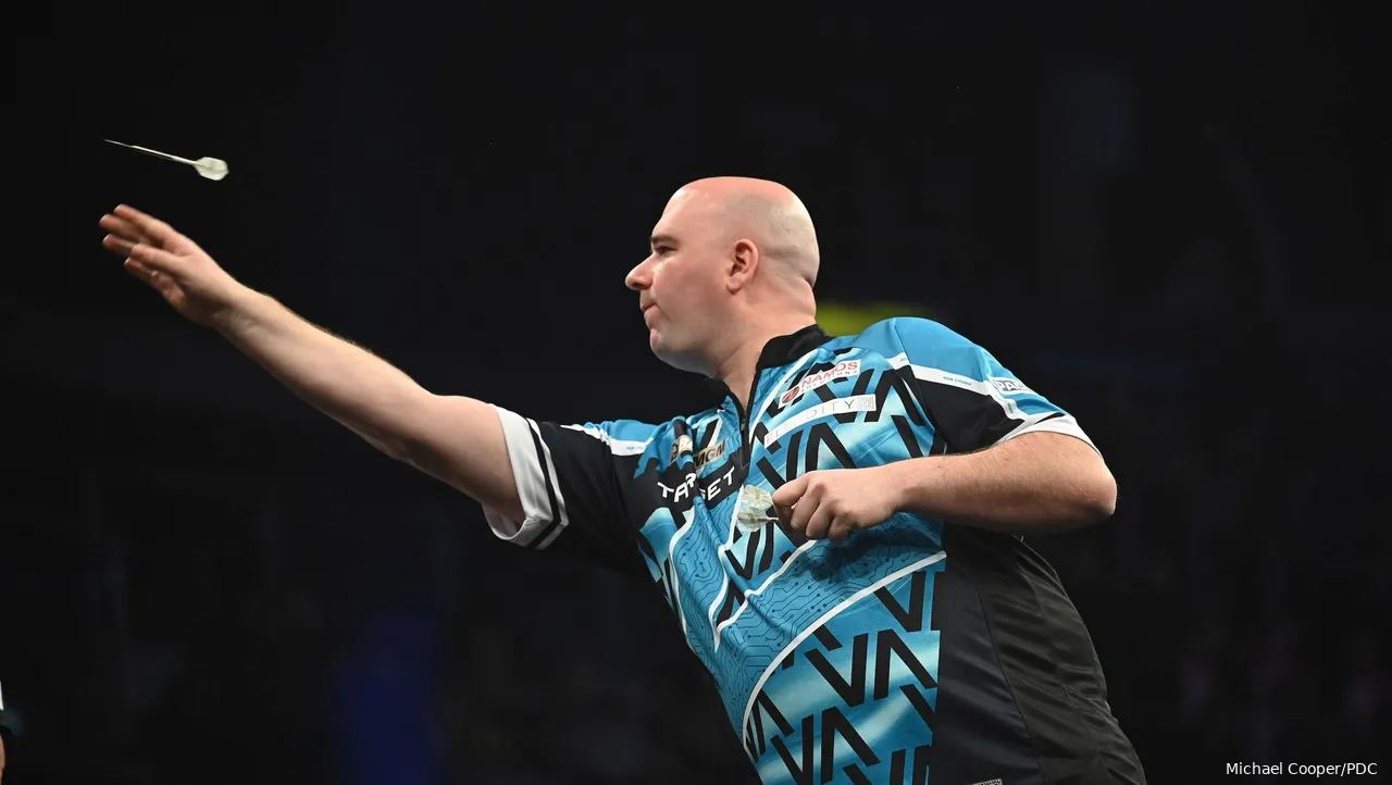 Rob Cross in Aktion