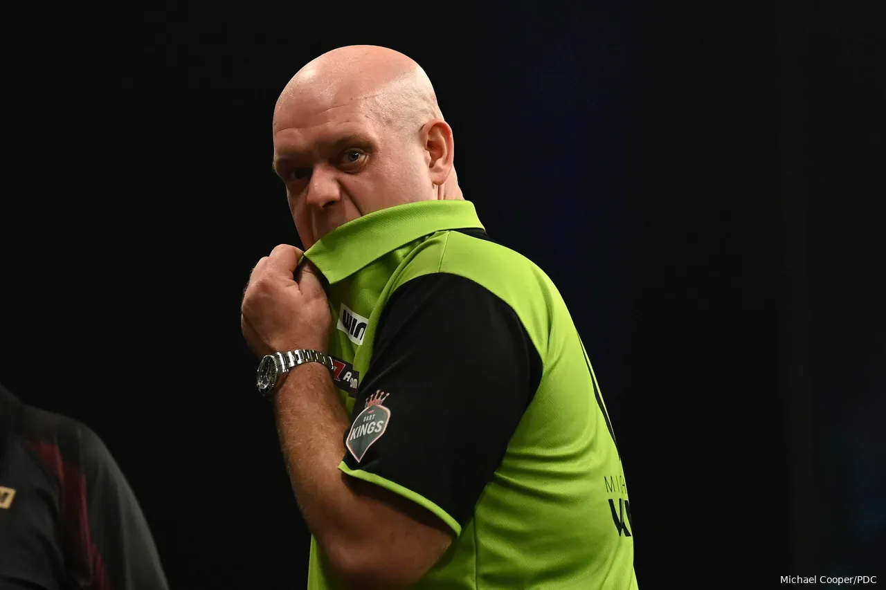 Michael van Gerwen erlebt eine schwierige Phase in seiner Karriere