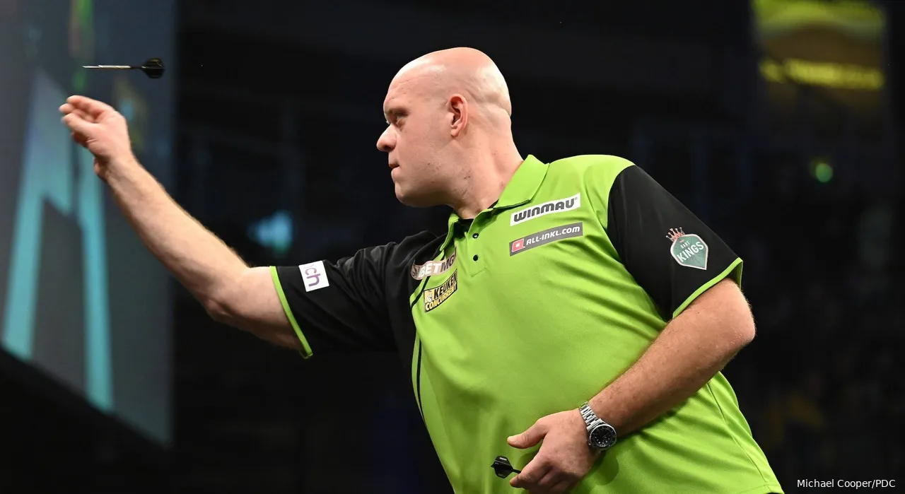 Michael van Gerwen weiter auf der Jagd nach seinem ersten wöchentlichen Titel in Rotterdam