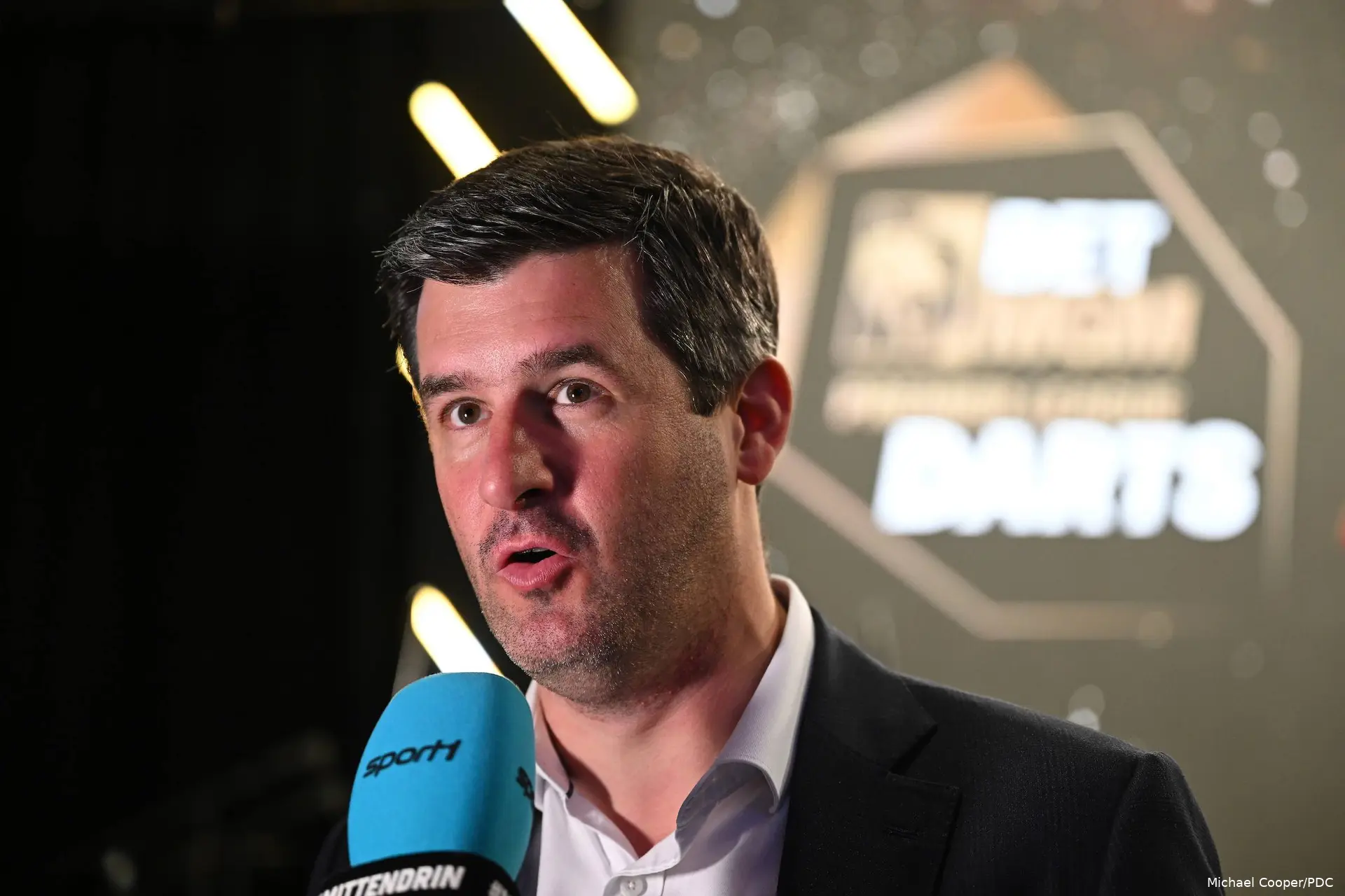 Matt Porter geeft een interview