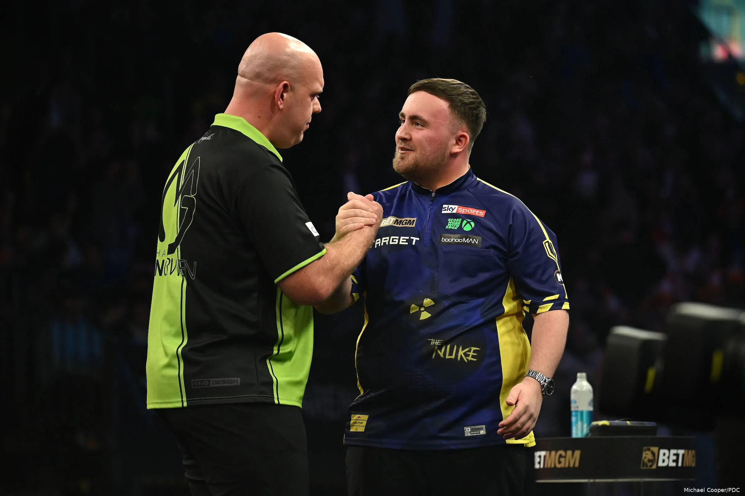michael van gerwen luke littler 1