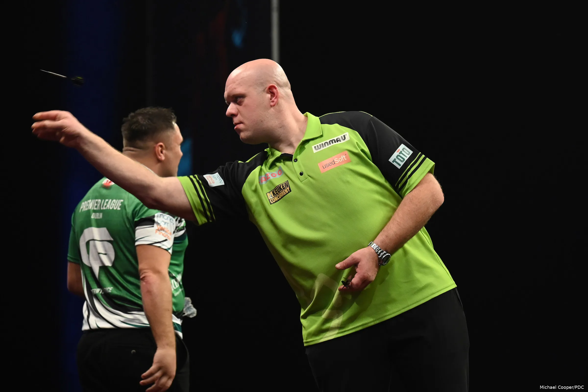 2023pl4final michael van gerwen gerwyn price10