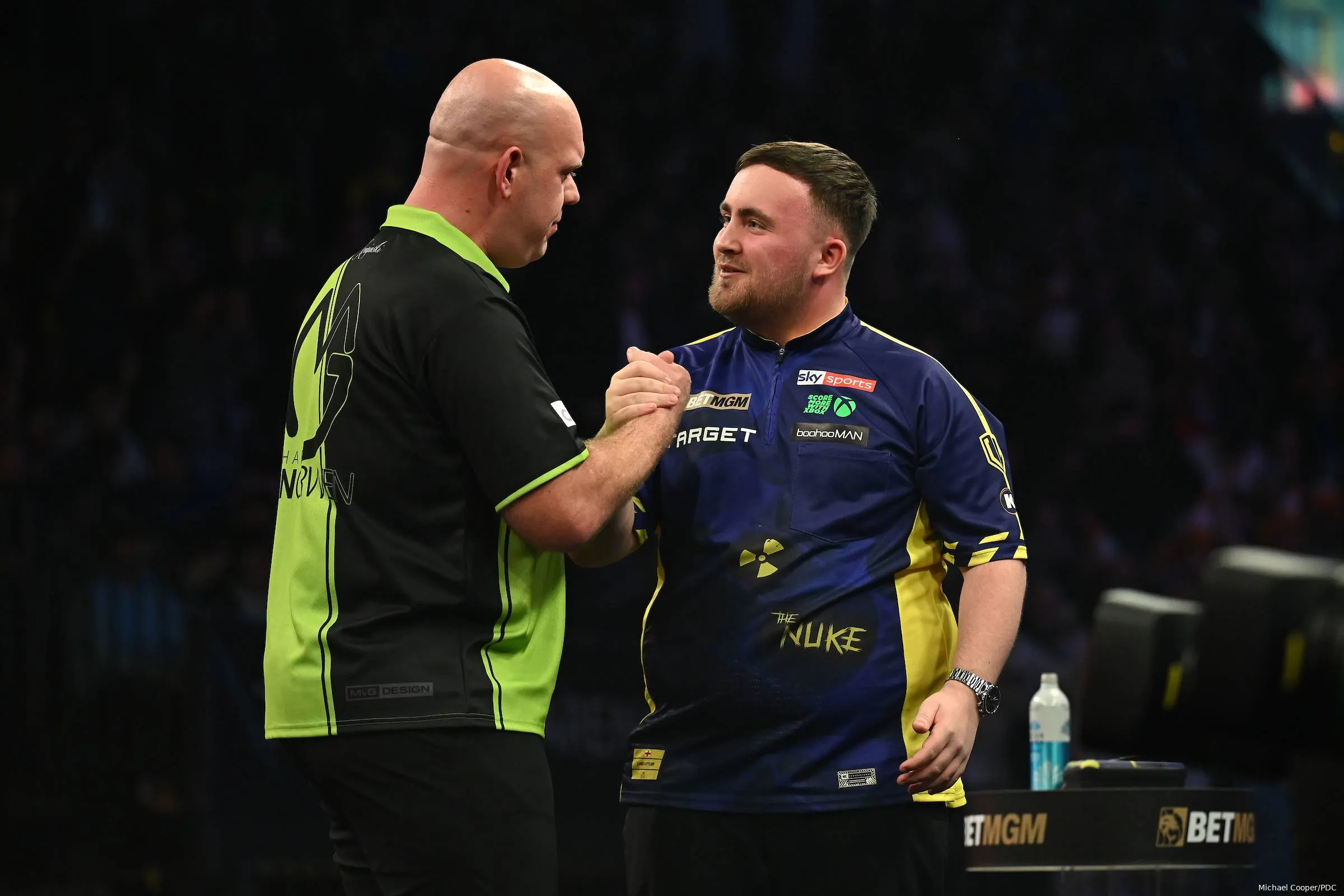 michael van gerwen luke littler 1