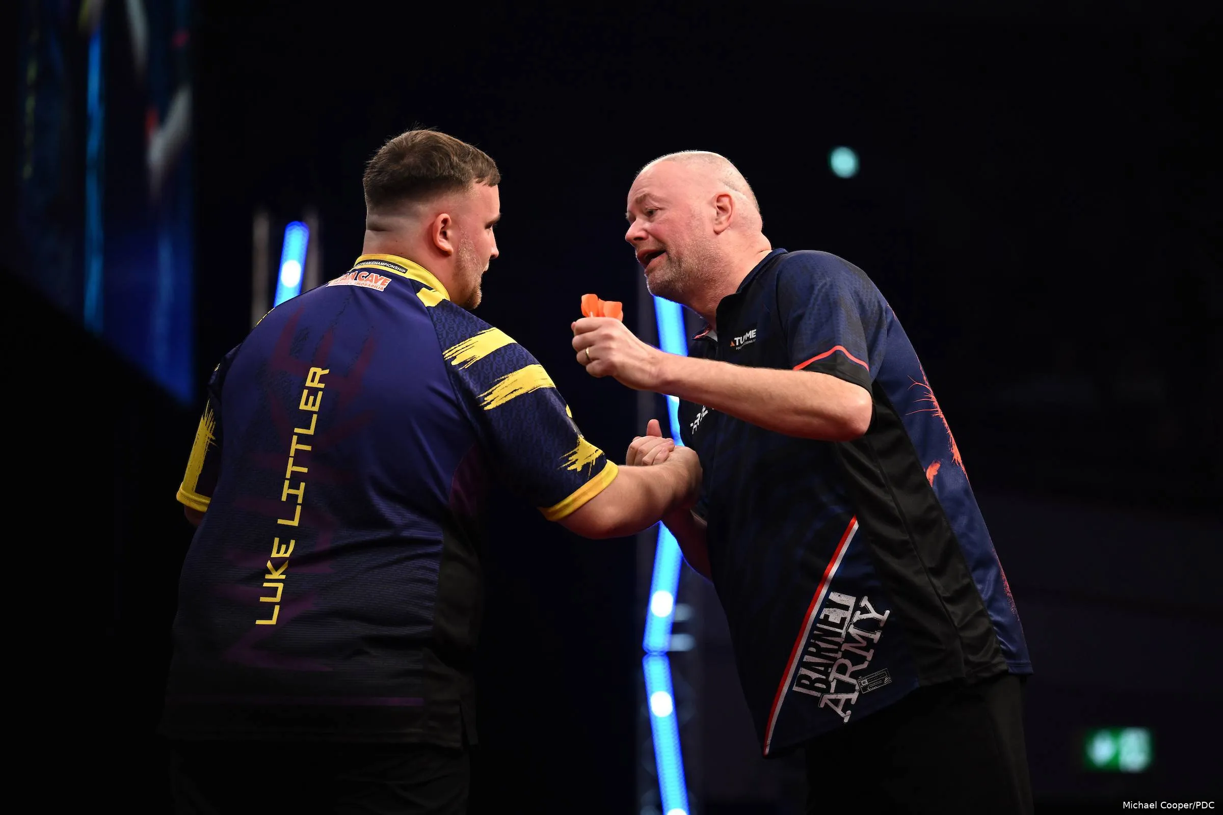 Luke Littler &amp; Raymond van Barneveld