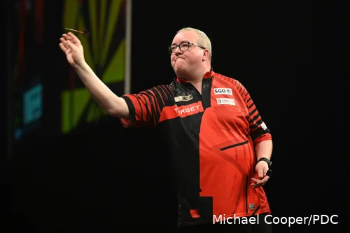 Stephen Bunting in Aktion