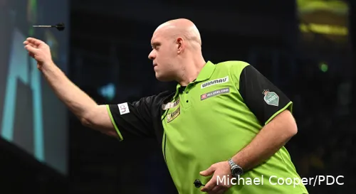 Michael van Gerwen in Aktion