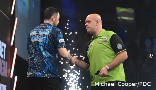 luke humphries michael van gerwen