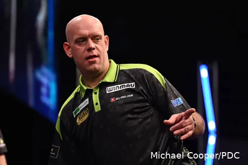 Michael van Gerwen war auch am vergangenen Wochenende in guter Form