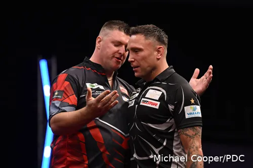 Gerwyn Price ging met 6-3 onderuit tegen Daryl Gurney