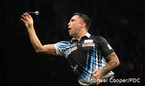Gerwyn Price in actie
