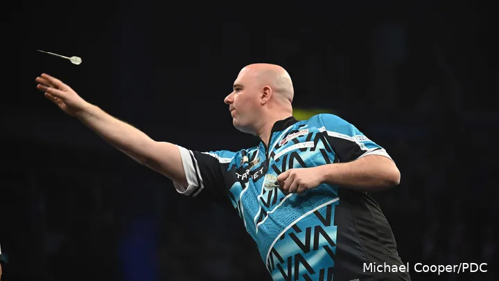Rob Cross in Aktion