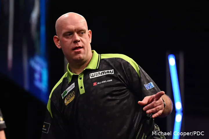 Michael van Gerwen war auch am vergangenen Wochenende in guter Form