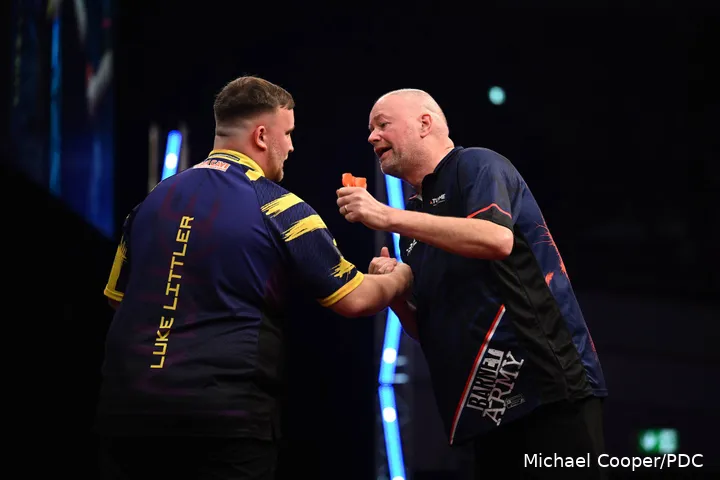 Luke Littler &amp; Raymond van Barneveld