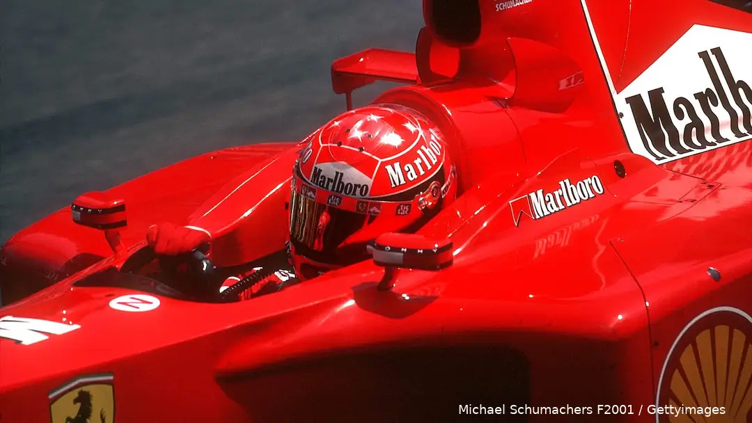 Michael Schumachers F2001 / Gettyimages