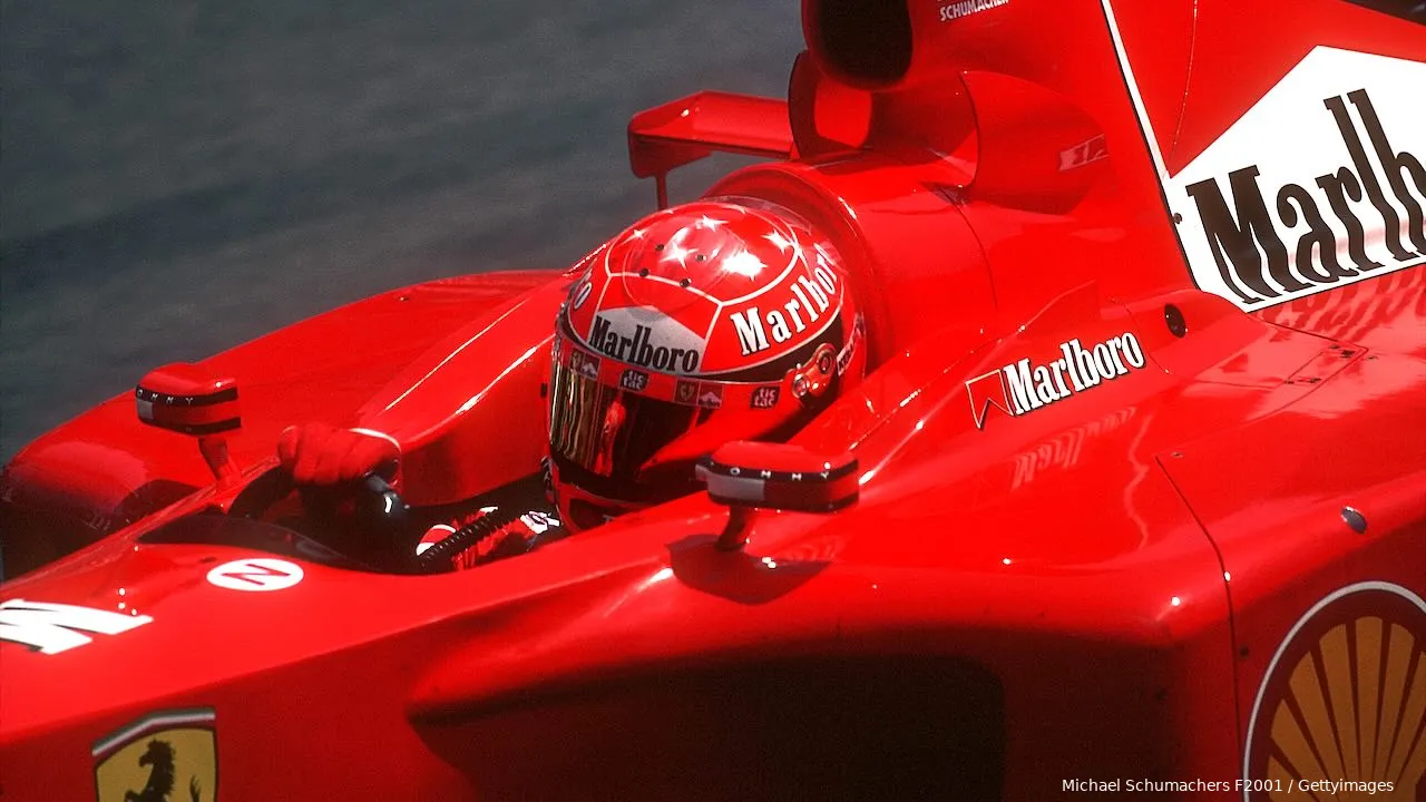 Michael Schumachers F2001 / Gettyimages