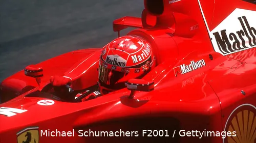 Michael Schumachers F2001 / Gettyimages