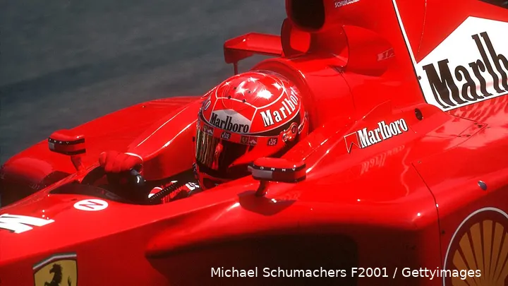 Michael Schumachers F2001 / Gettyimages
