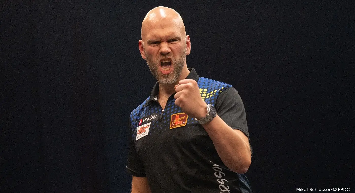 daniel larsson nordic darts masters r1 2