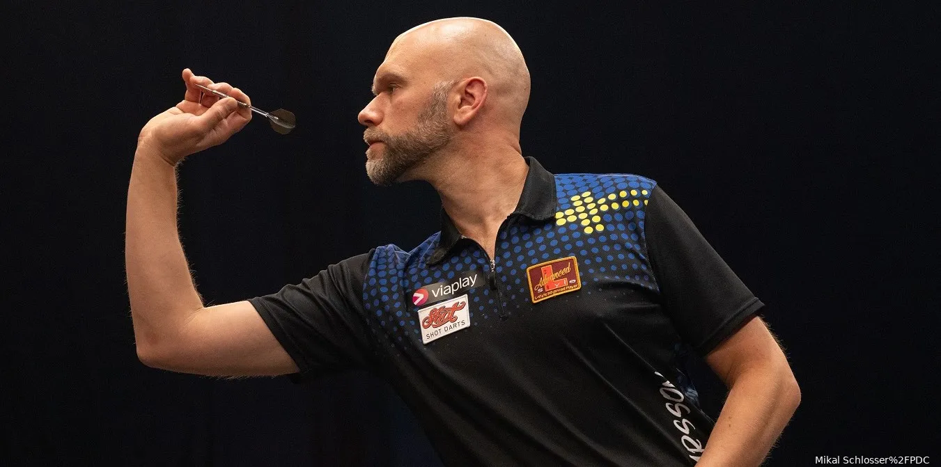 Daniel Larsson Nordic Darts Masters R1 1