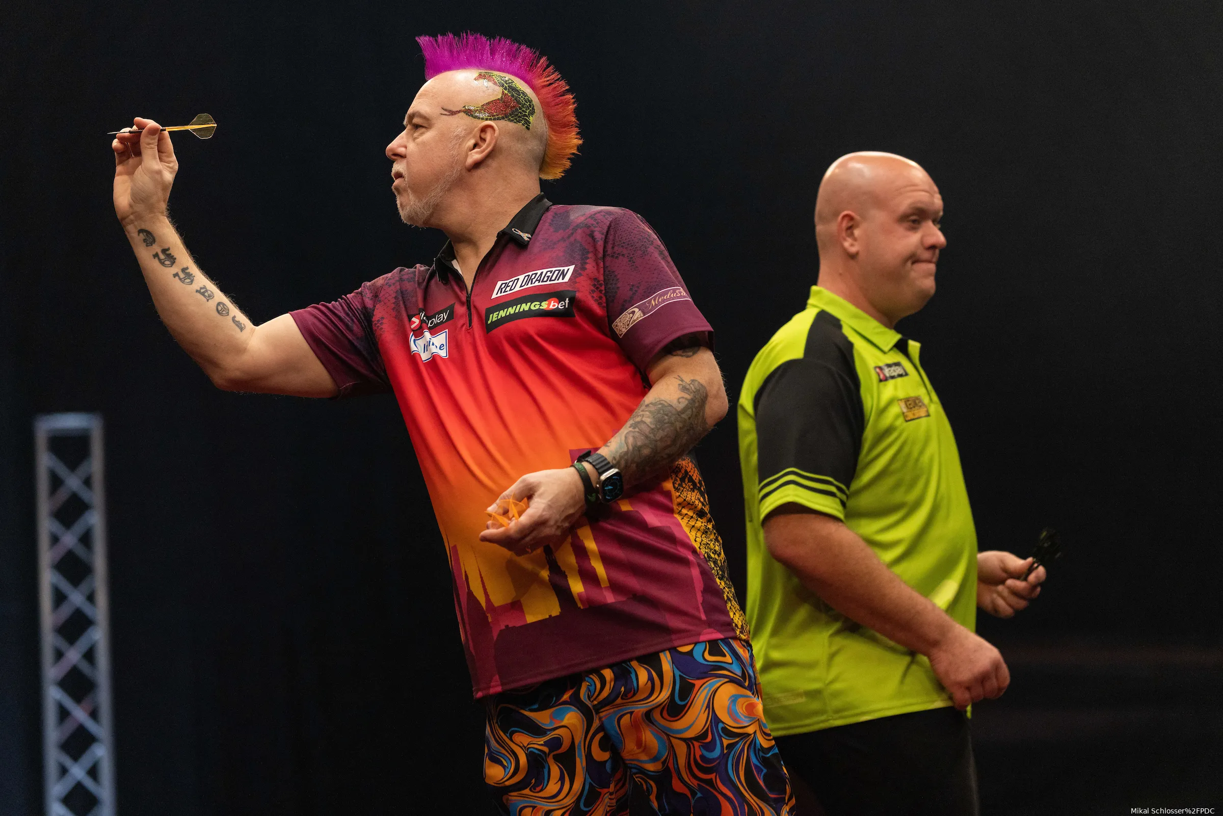 2023ndmqf peter wright michael van gerwen10