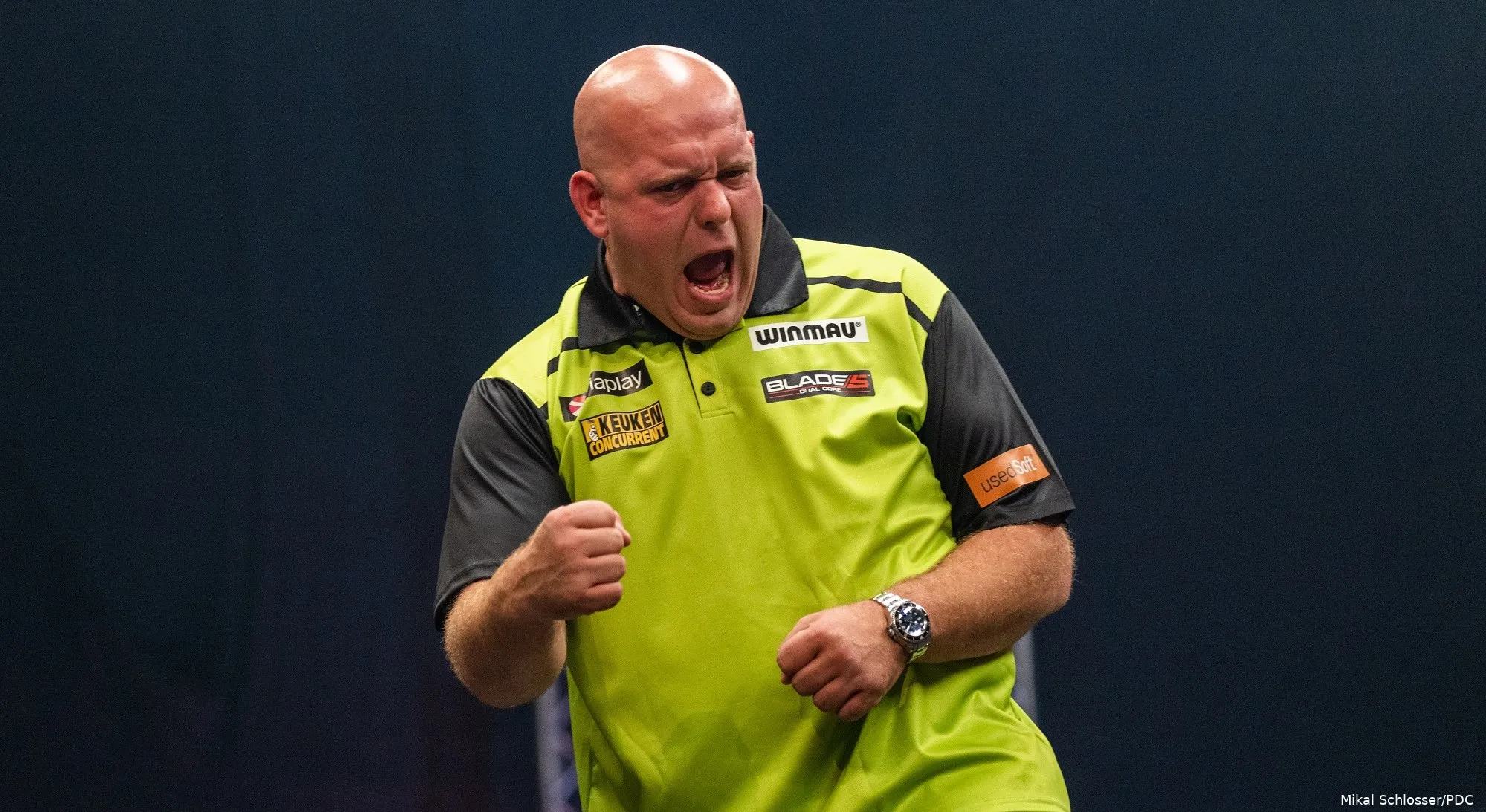 michael van gerwen nordic darts masters sf