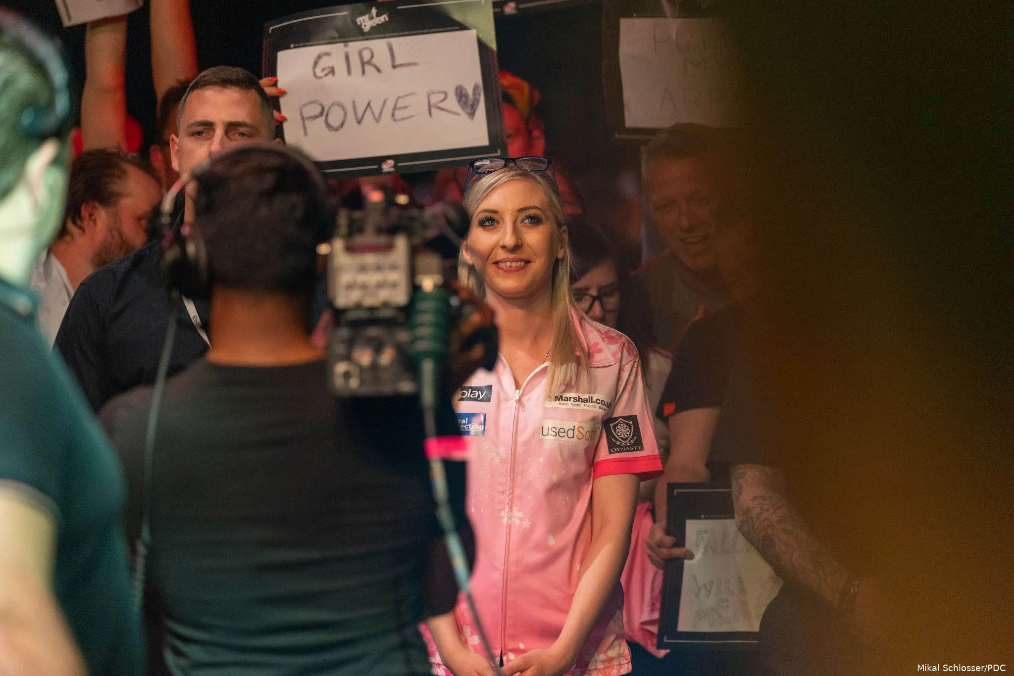 fallon sherrock r1 nordic darts masters 1