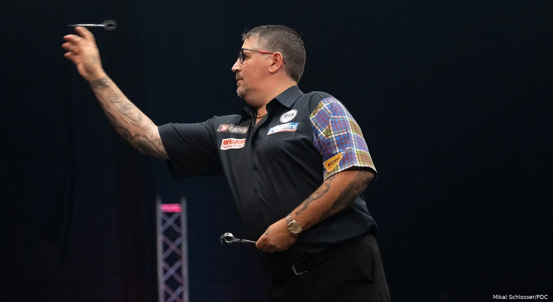 gary anderson nordic darts masters qf 1 614607f44733d