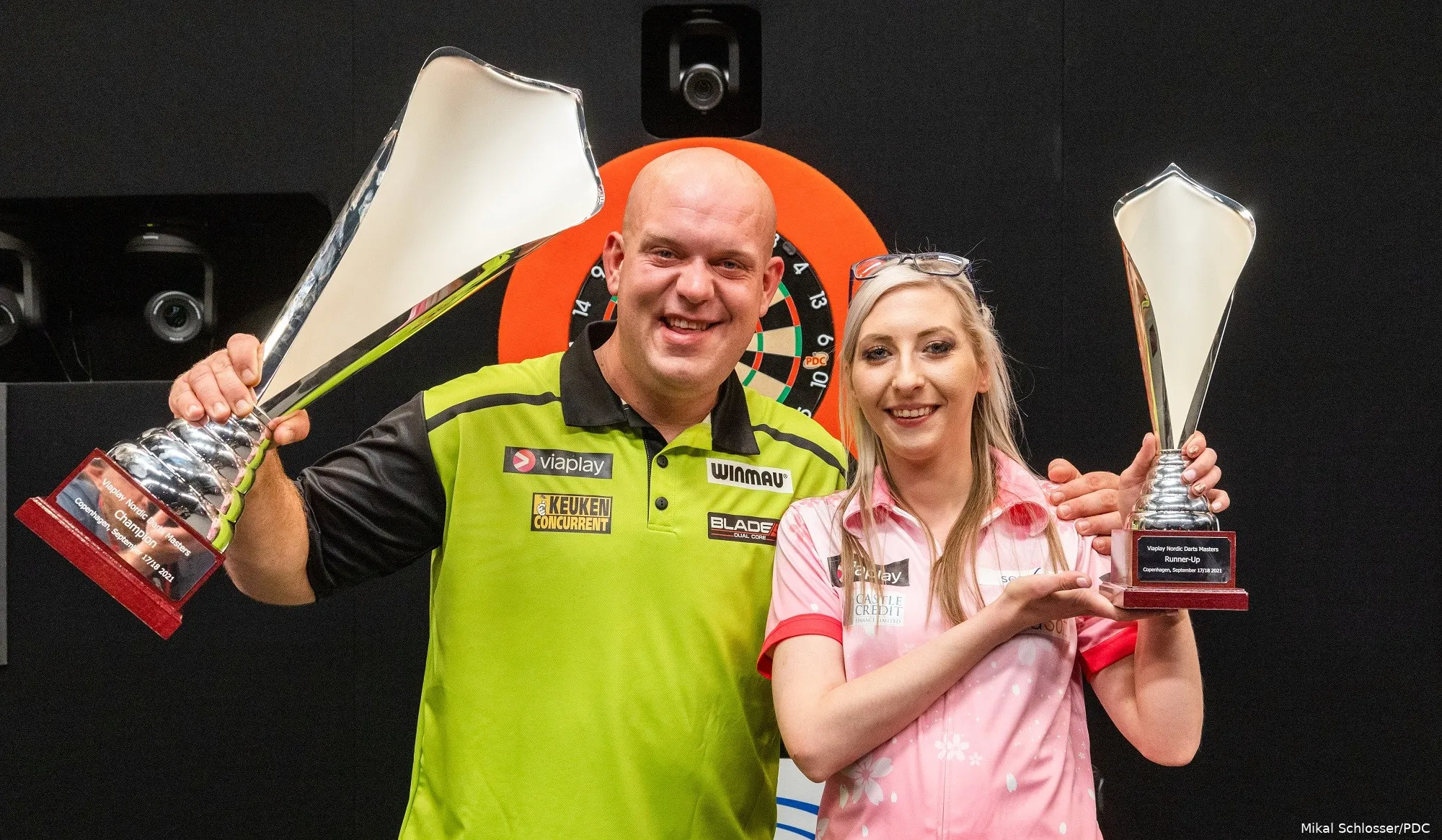 Michael van Gerwen  Fallon Sherrock Nordic Darts Masters Final 1