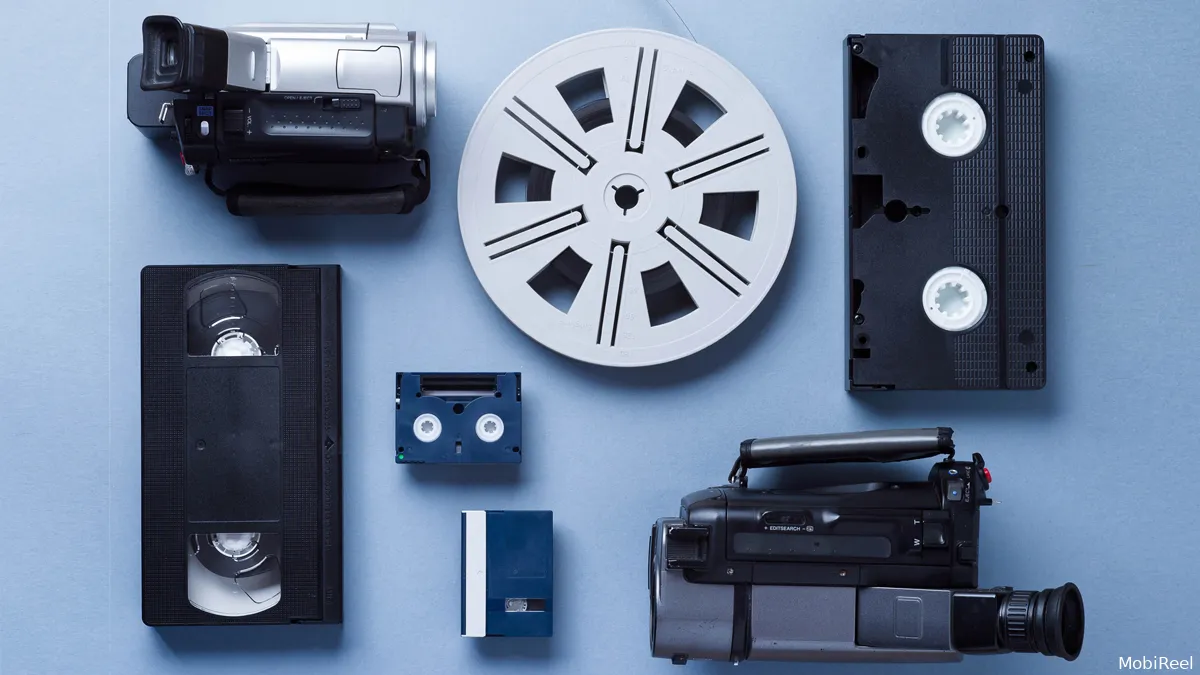 mobireel super8film videocassettes