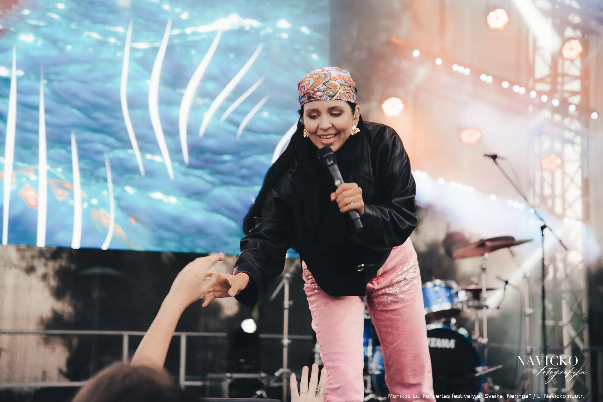 Monikos Liu koncertas festivalyje „Sveika, Neringa“ / L. Navicko nuotr.