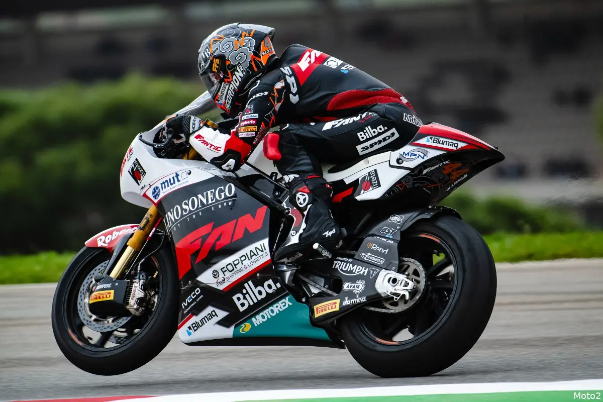 aron canet fantic moto2 portimao 2024