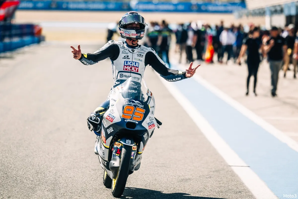 collin veijer moto3 vittoria jerez 2024