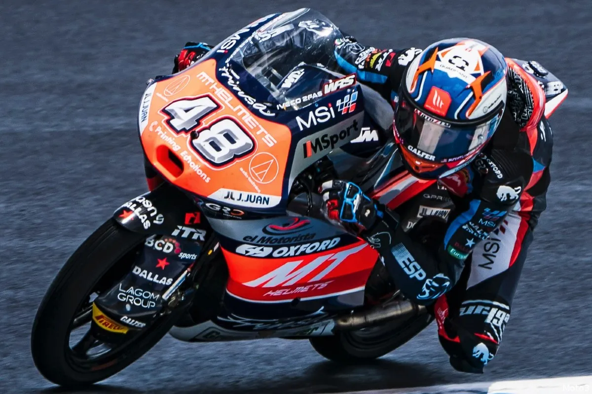 ivan ortola pole moto3 phillip island 2024