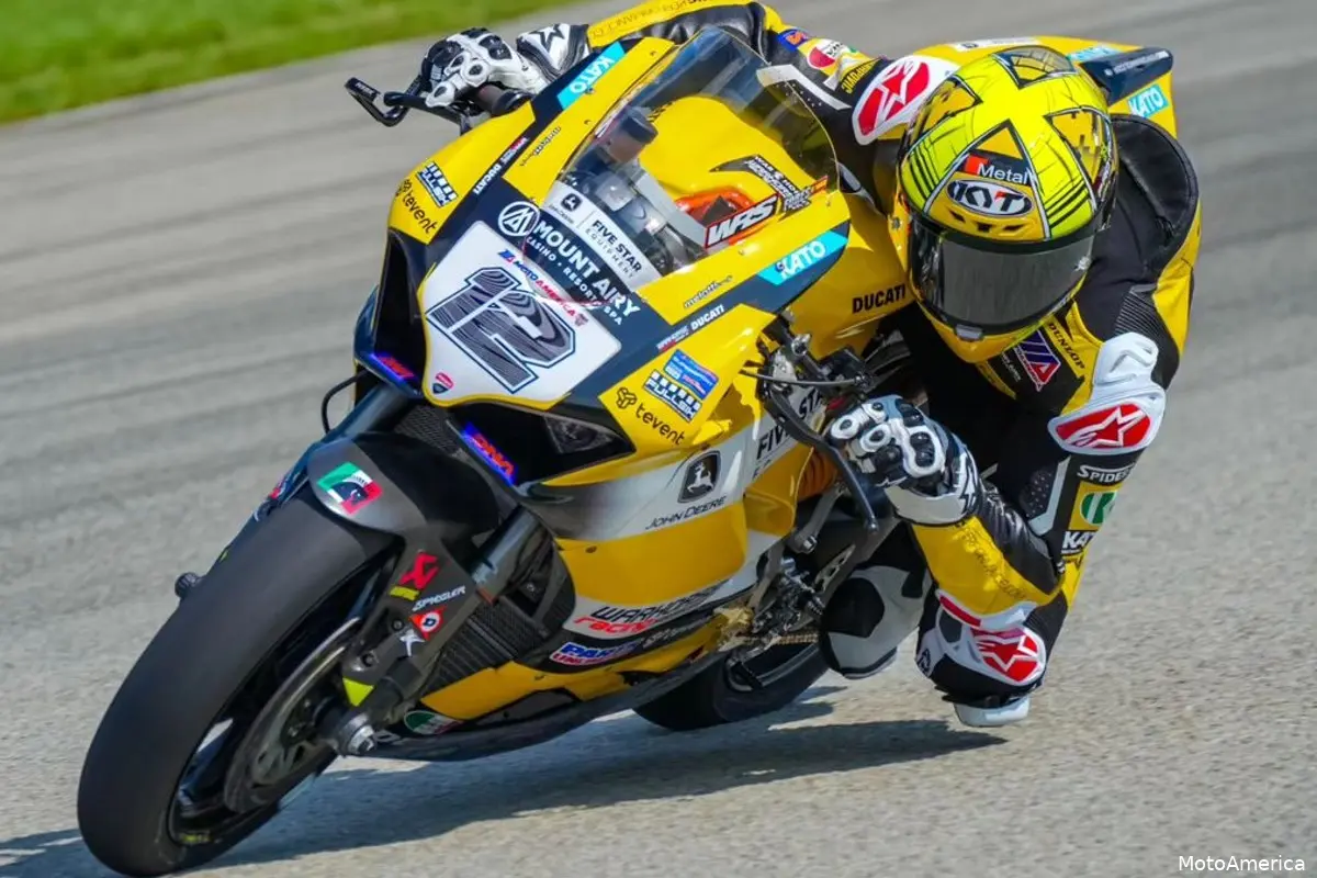xavi fores giallo ducati pittrace motoamerica 2023
