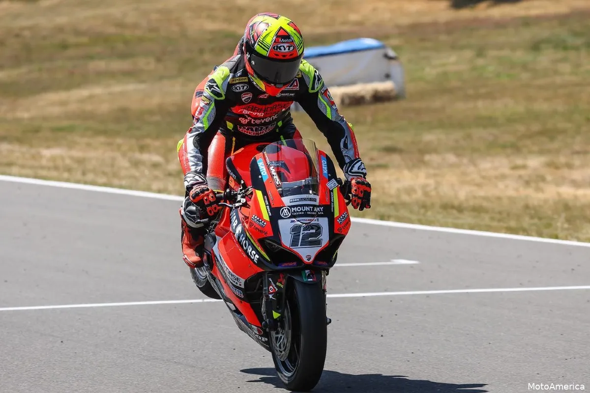 xavi fores double shelton motoamerica 2023