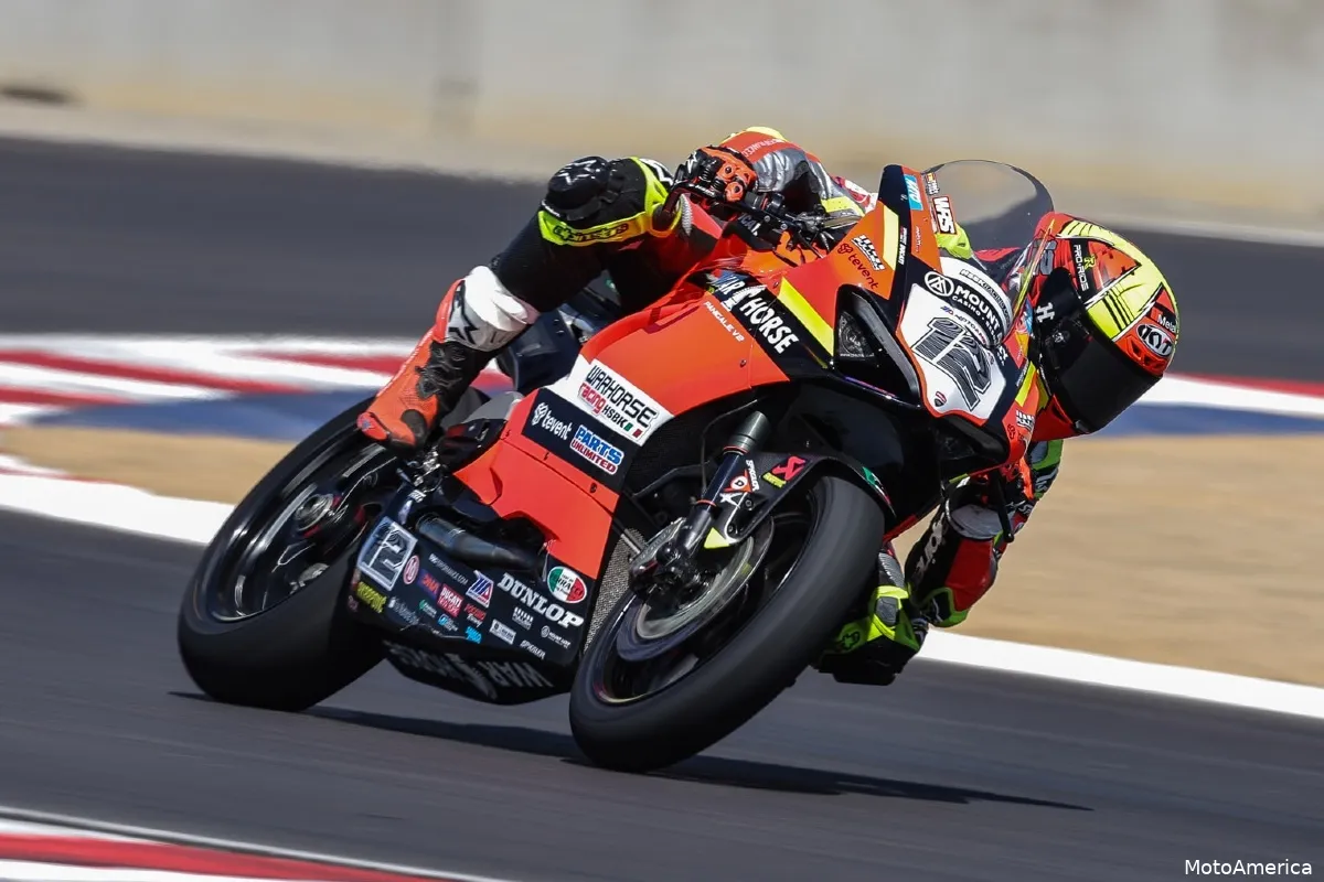 xavi fores ducati v2 motoamerica