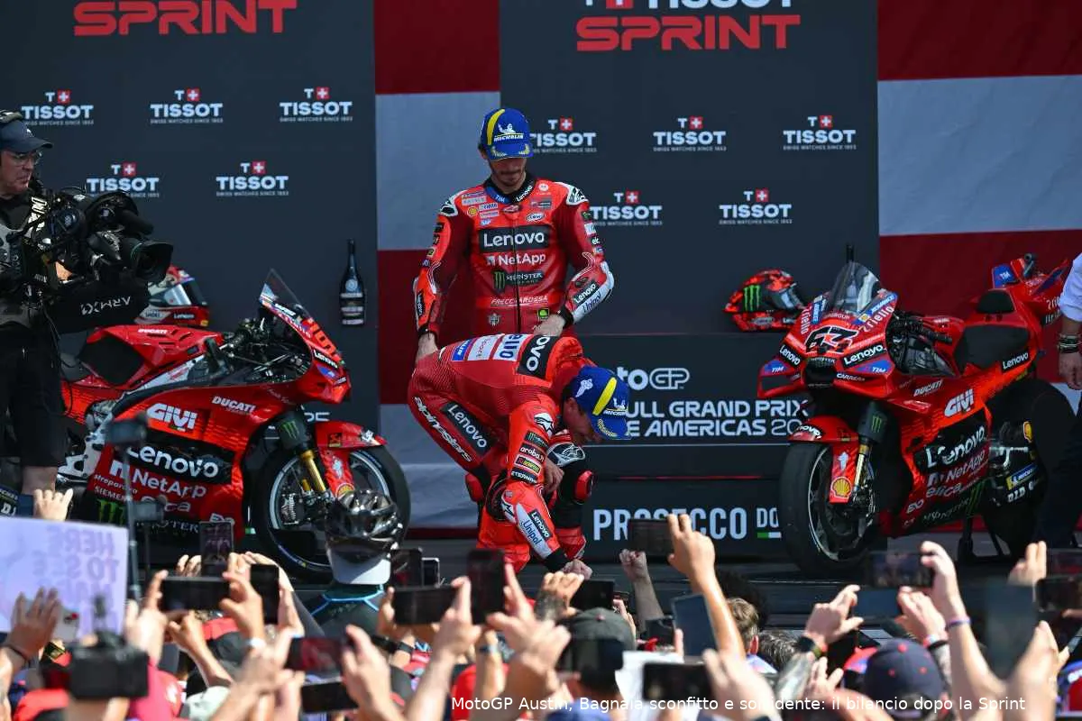 pecco bagnaia marc marquez ducati motogp austin