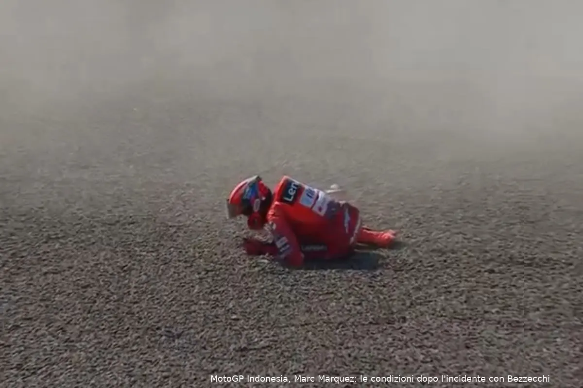marc marquez caduta motogp indonesia