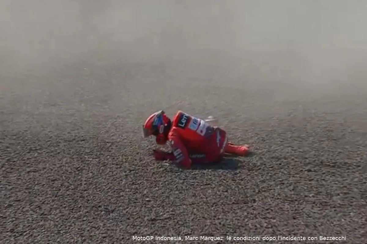 marc marquez caduta motogp indonesia