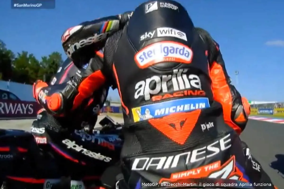 bezzecchi jorge martin aprilia motogp misano