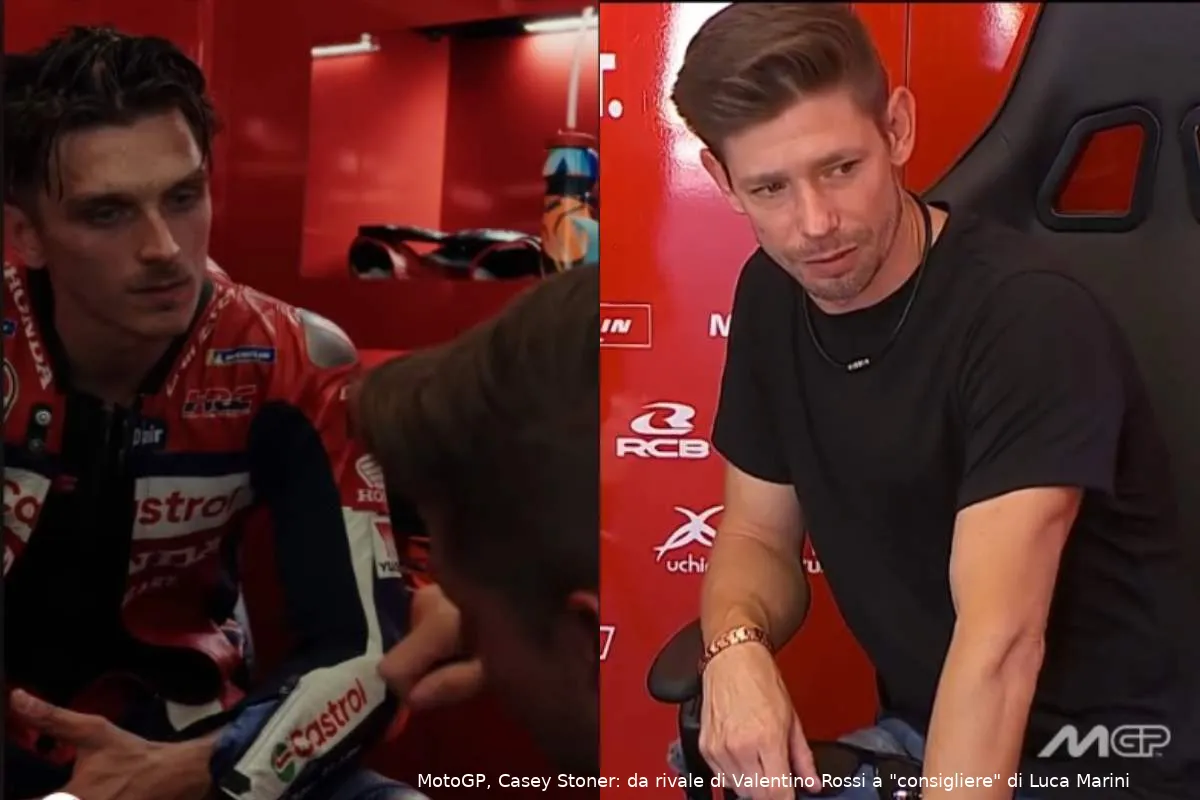 casey stoner luca marini honda hrc motogp