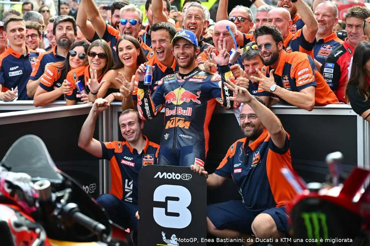 enea bastianini ktm tech3 motogp