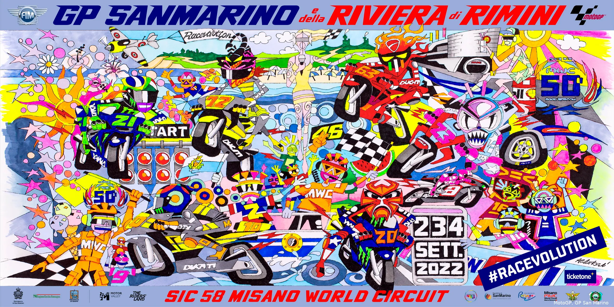 motogp 2022 poster orizzontale 1
