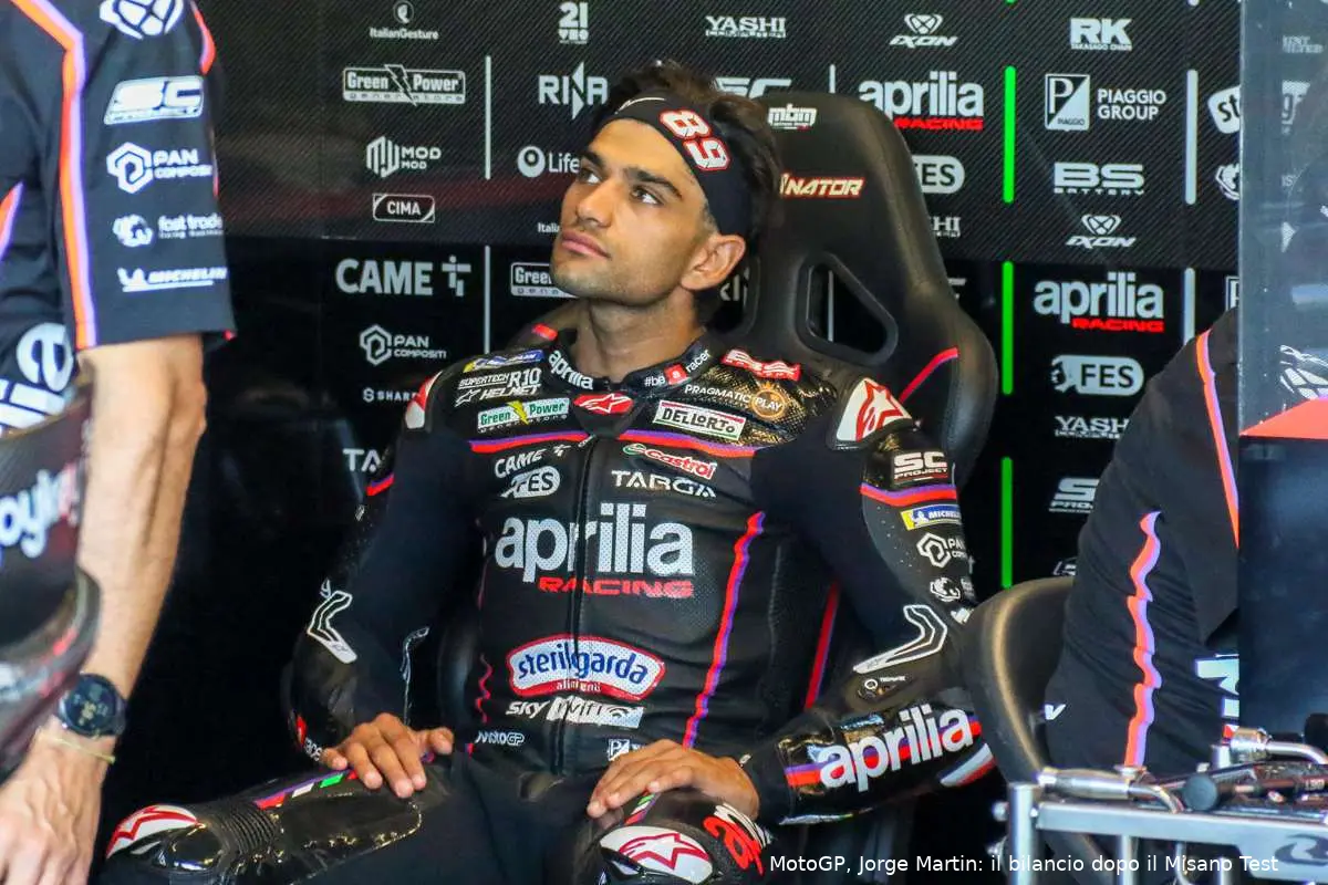 jorge martin aprilia motogp misano test