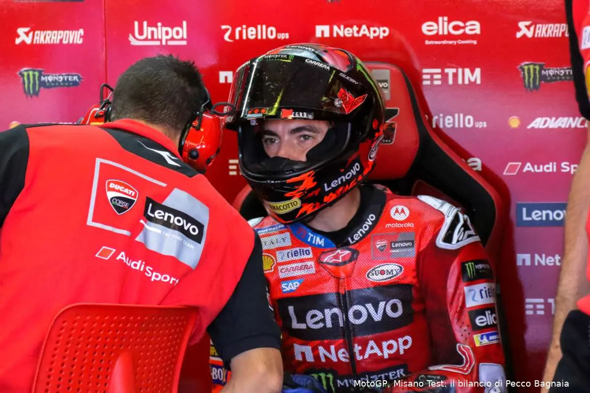 pecco bagnaia ducati motogp misano test